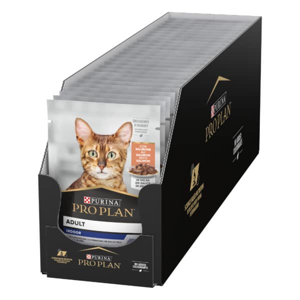 Purina Pro Plan Indoor Lachs Beutel 26 x 85 g