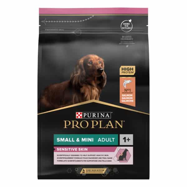 Pro Plan Adult Small & Mini Sensitive Skin Lachs 3 kg