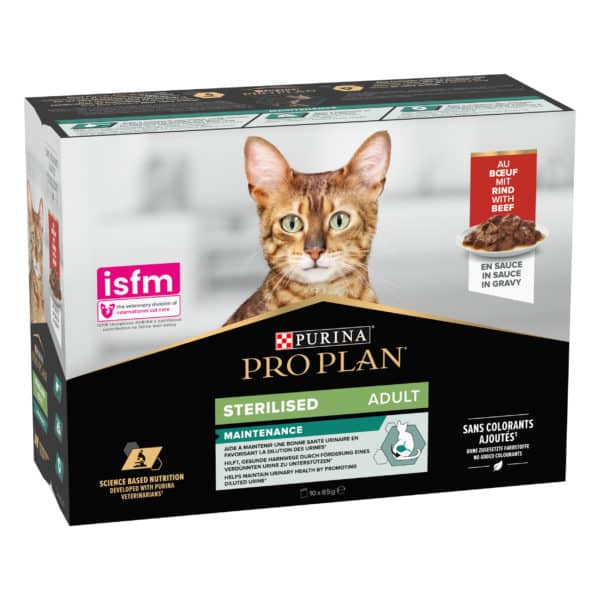 Purina Pro Plan Adult Sterilised Rind in Sauce 85 g