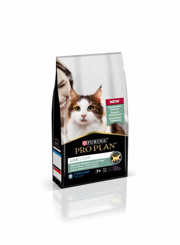 Purina Pro Plan Senior 7+ Sterilised LiveClear Truthahn 1.4 kg